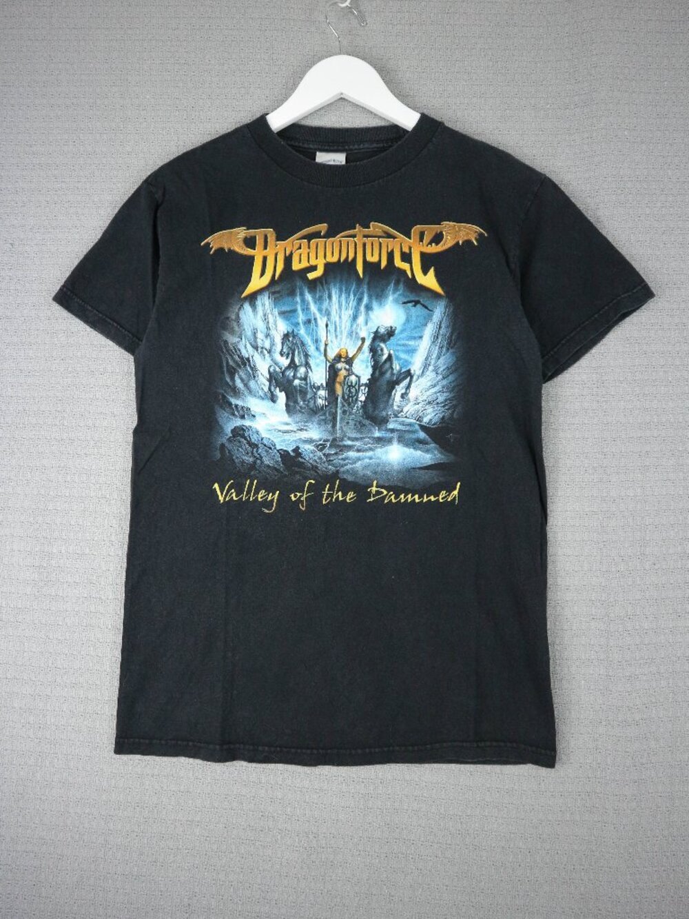 Dragonforce Valley of the Damned Banned Tour Tee Mens Small